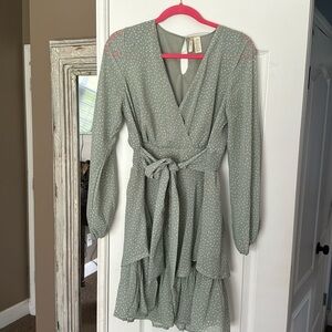Japna sage green dress